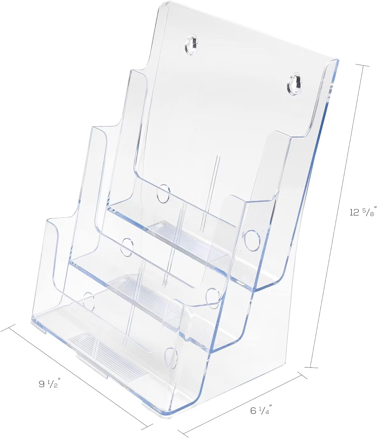 Amazon.com : deflecto 3-Compartment Docuholder, Magazine Size, 9.5